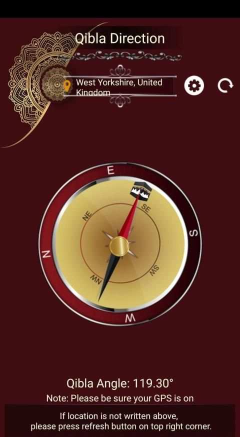 Qibla Direction स्क्रीनशॉट 4