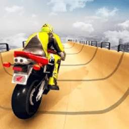 Mega Ramp Impossible Tracks Stunt Bike Rider Games