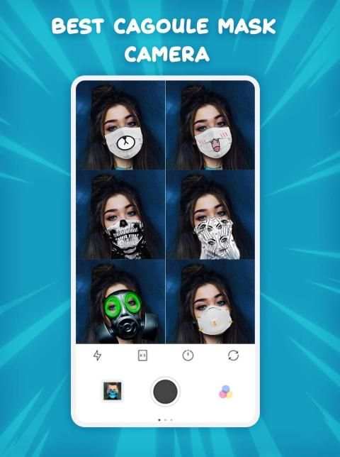Cagoule Mask Half Face - Ghost Mask & Face Mask screenshot 5