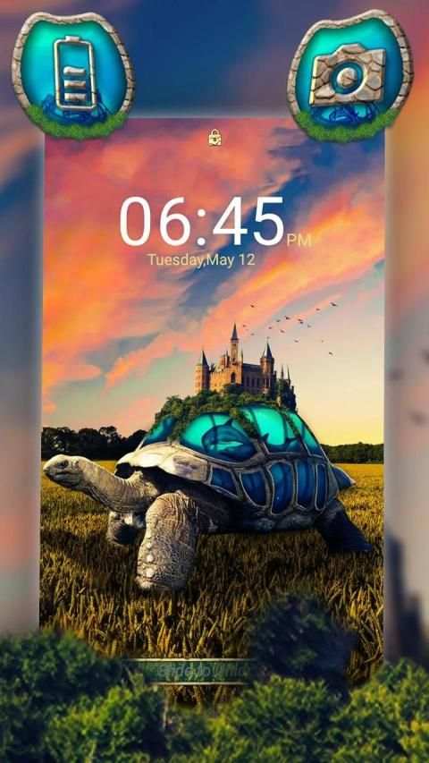Giant Turtle Fantasy Launcher Theme screenshot 3
