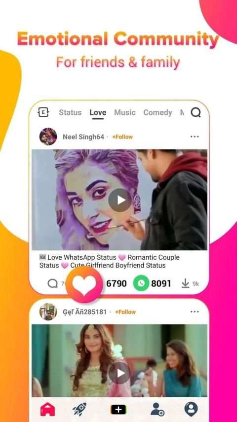 Full Screen Video Status for WhatsApp - VidIndia screenshot 4