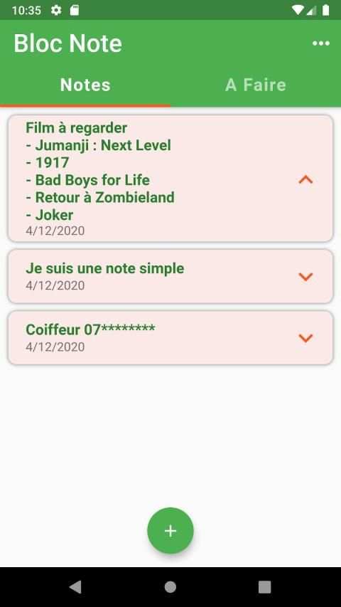 Bloc Note screenshot 6