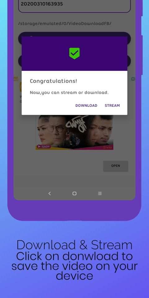 Video Downloader For Facebook (HD & SD) स्क्रीनशॉट 5