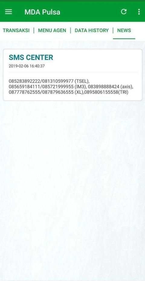 MDA PULSA screenshot 1
