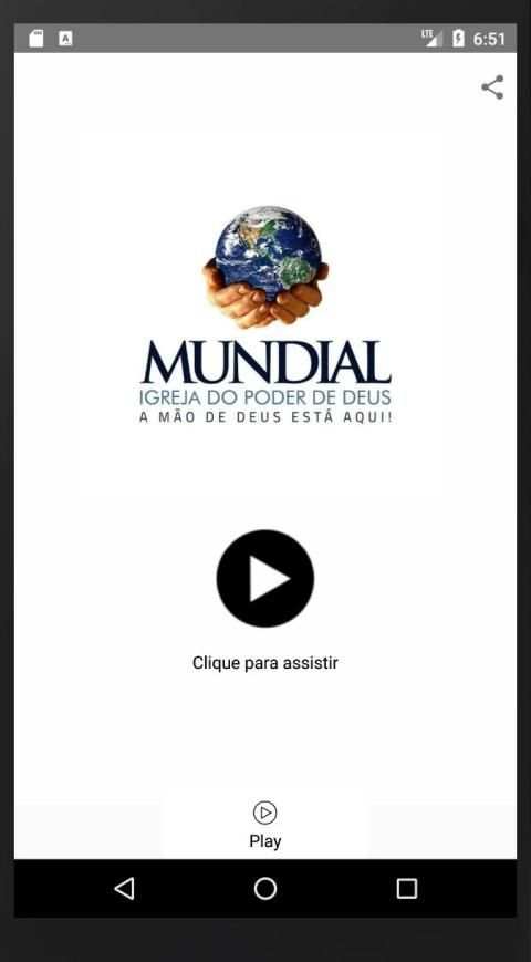 Web Tv Mundial DF screenshot 1
