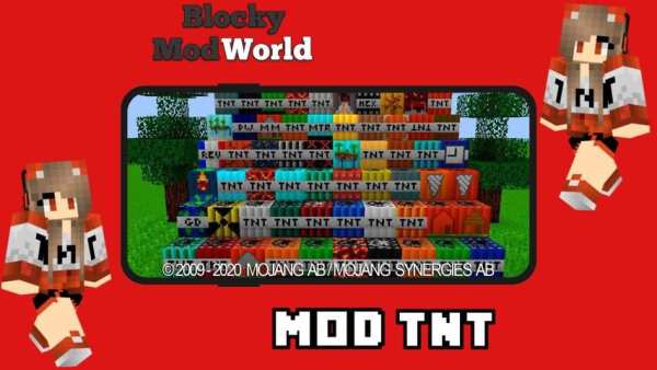 Mod TNT [For MCPE] screenshot 1