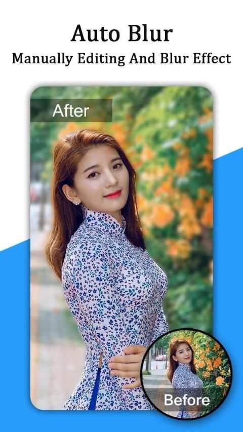Auto Blur background Camera - DSLR Camera स्क्रीनशॉट 8
