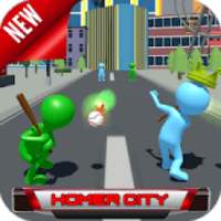 New Homer City 3D - HomeRun Battle