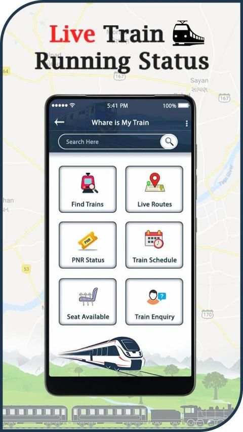 Where is My Train? Indian Railway Train Status स्क्रीनशॉट 1