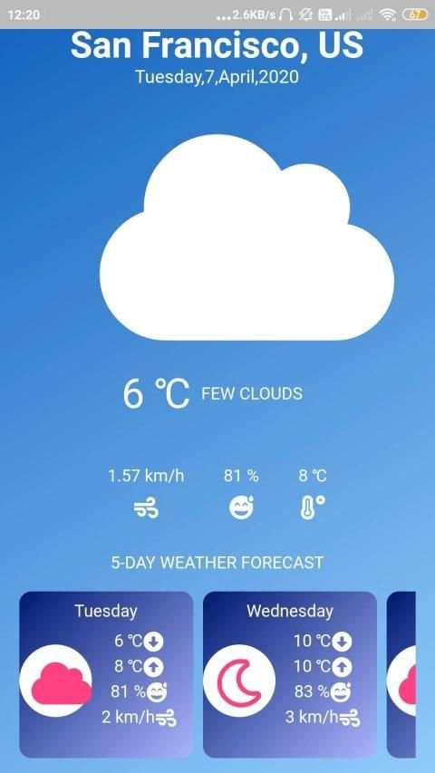 Free Weather Pro screenshot 2