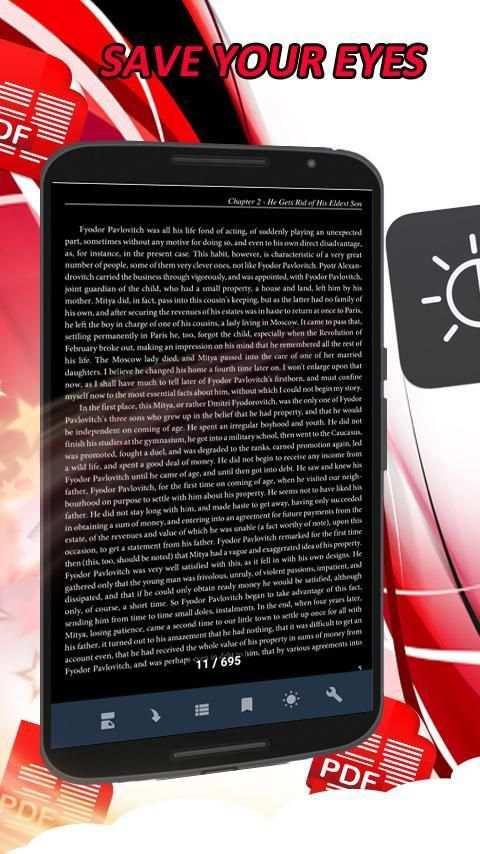 pdf file reader for android - pdf reader free screenshot 3