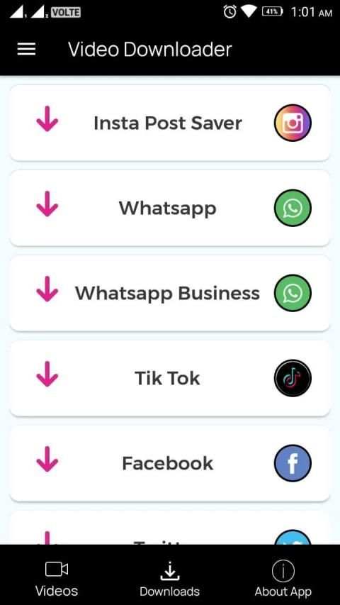All Videos & Status Downloader स्क्रीनशॉट 4