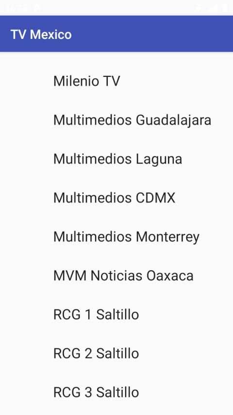TV Mexico channel list स्क्रीनशॉट 2