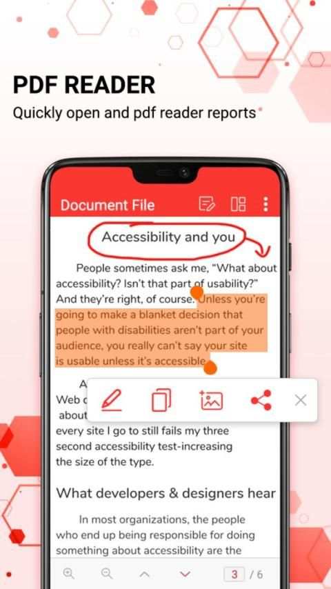 PDF Editor, PDF Reader & PDF App for Android स्क्रीनशॉट 2