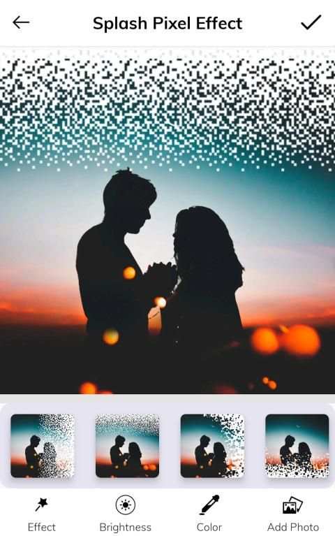 Pixel effect - Shattering photo editor screenshot 6
