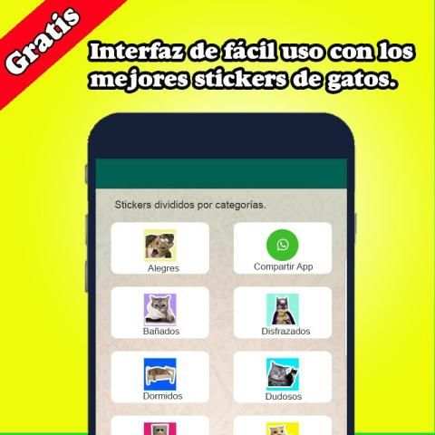 Mejor Stickers de Gato para WAStickerApps 2020 screenshot 7