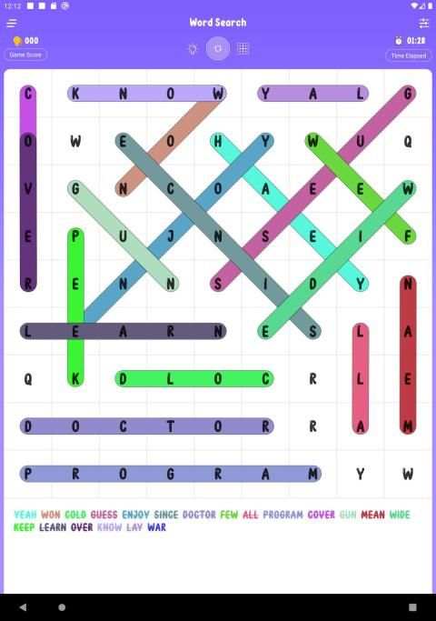 Word Search Game - Free Puzzle स्क्रीनशॉट 7