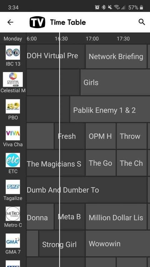 Philippines TV Schedules & Guide स्क्रीनशॉट 3