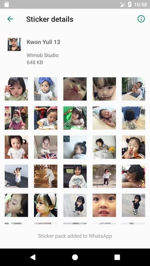 Sticker Wa Kwon Yuli Lucu for WAStickerApps स्क्रीनशॉट 6