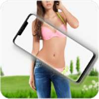 Audrey body scanner cloth free camera prank 2020