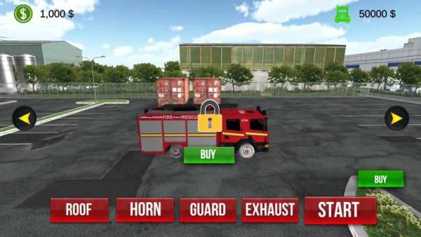 City Fire Truck Simulator स्क्रीनशॉट 4