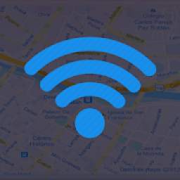 Shared WiFi Passwords on Map