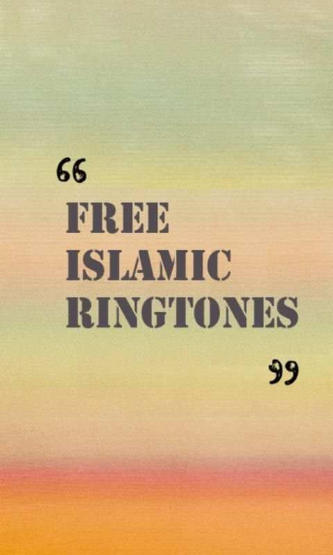 Free Islamic Ringtones App 2020 screenshot 4
