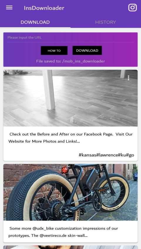 Video Downloader & Repost app for Instagram Saver screenshot 1