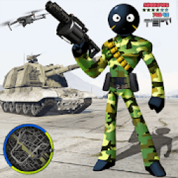 Army US Stickman Rope Hero Gangster OffRoad आइकन