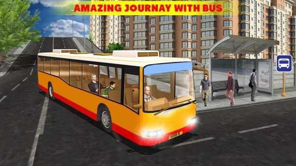 Cool City Driving Bus Simulator 2020 screenshot 7
