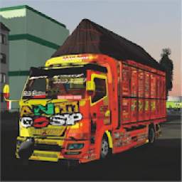 Mod Truck Canter Serigala BUSSID 1.0