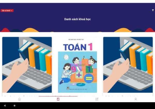 vnEdu LMS screenshot 2