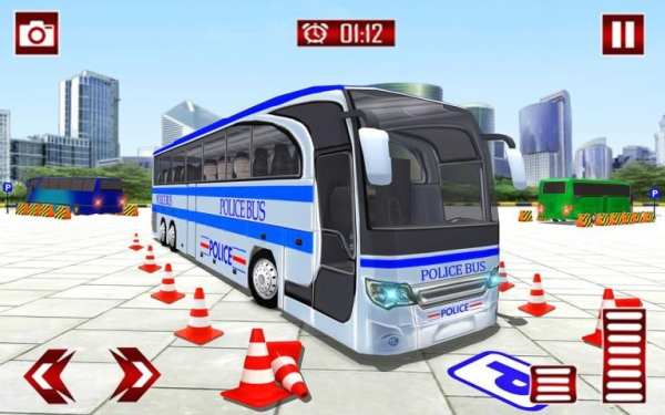 Coach Bus Parking Simulator Game screenshot 3