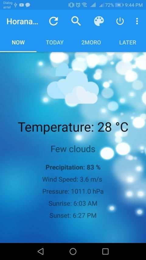 Weather App screenshot 1