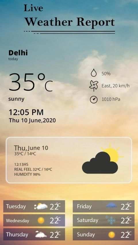 Live Weather Report : Weather Forecast, Widgets screenshot 7