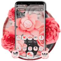 Rose Flower Beautiful Launcher Theme