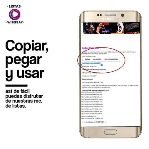 Listas Wiseplay - App de listas para wiseplay IPTV screenshot 3