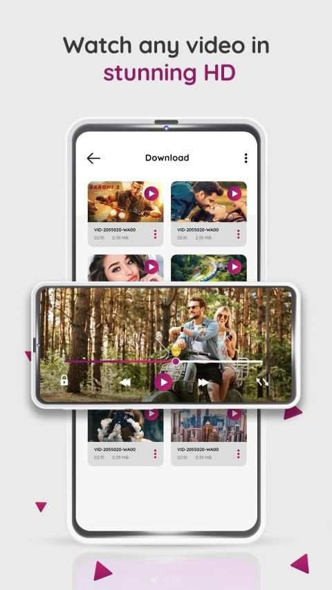Sax Video Player - All Format HD video player स्क्रीनशॉट 3