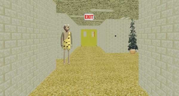 Scary Math Teacher Stone Age Mod Education screenshot 2