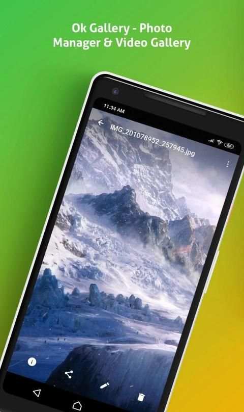 Ok Gallery - Photo Gallery & Video Gallery स्क्रीनशॉट 4