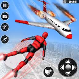Real Speed Robot Hero Rescue Games