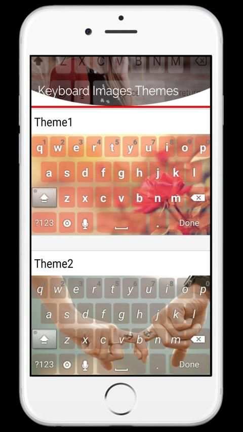 Keyboard images themes screenshot 5