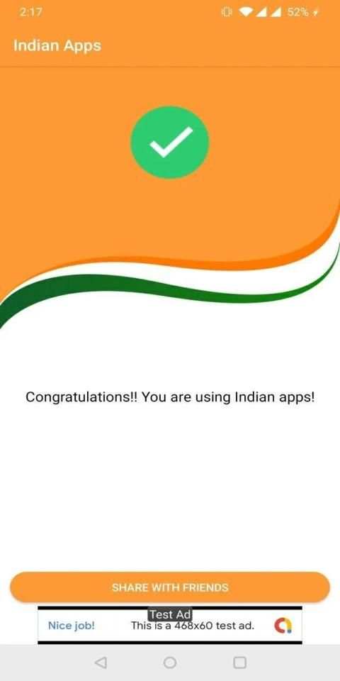 Indian Application - Be Indian Use Indian स्क्रीनशॉट 1