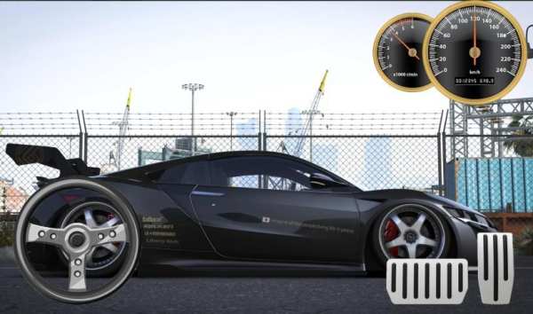 Car Parking Honda NSX Drive screenshot 2