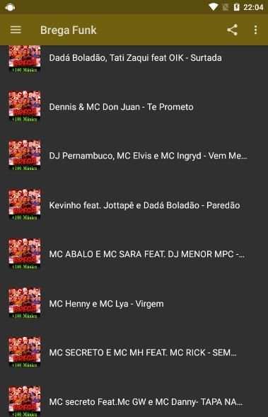 Música Brega Funk 2020 offline screenshot 2