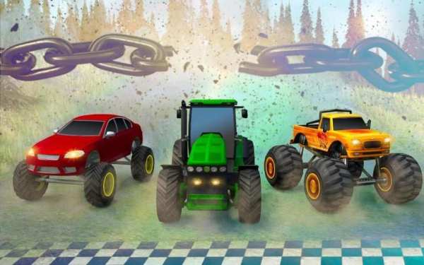 Pull Tractor Games: Tractor Driving Simulator 2019 screenshot 7
