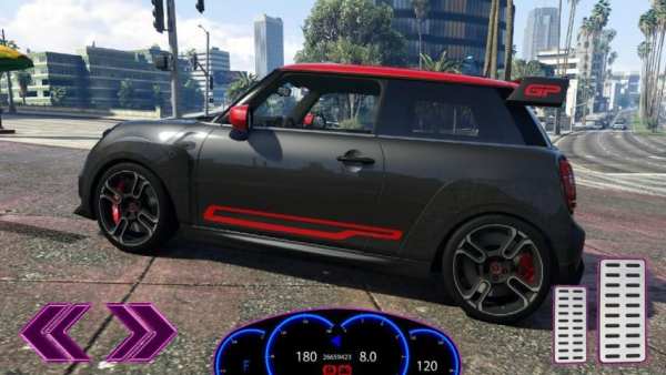 City Drive Mini Cooper - RS Turbo Stunts स्क्रीनशॉट 1