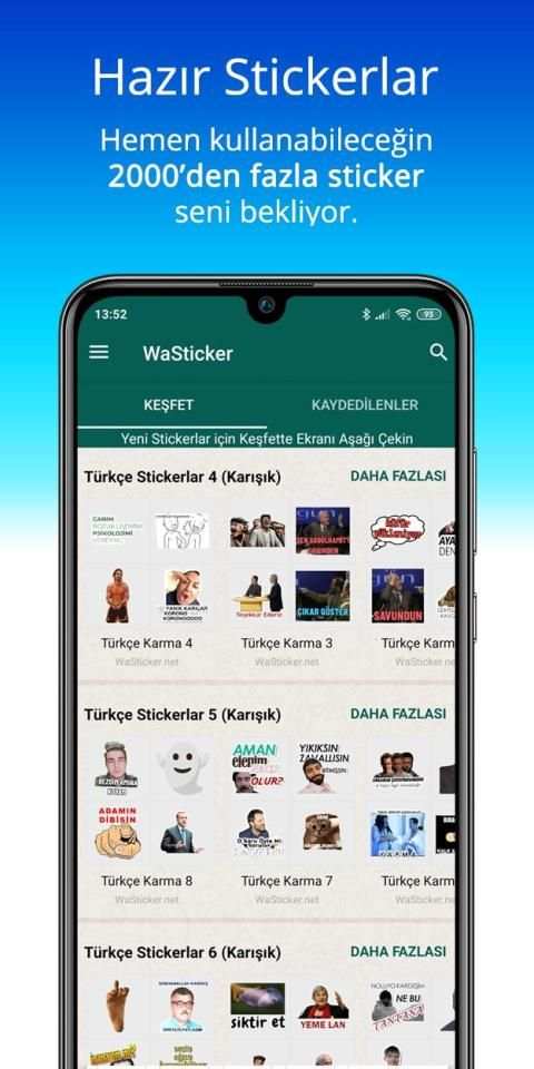 WaSticker (Türkçe Sticker & Çıkartma Oluşturucu) स्क्रीनशॉट 4