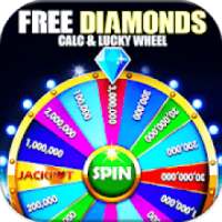 Free Diamonds Calc And Spin Wheel For FreeFires™