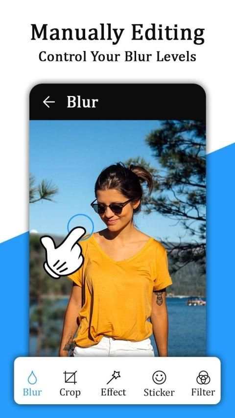 Auto Blur background Camera - DSLR Camera स्क्रीनशॉट 3